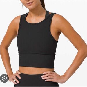 Lululemon Power Pivot Tank Size 2 (Black) BNWOT